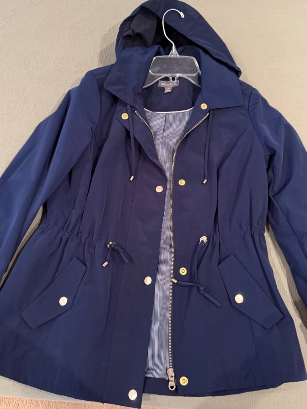Style & Co Hooded Rain jacket